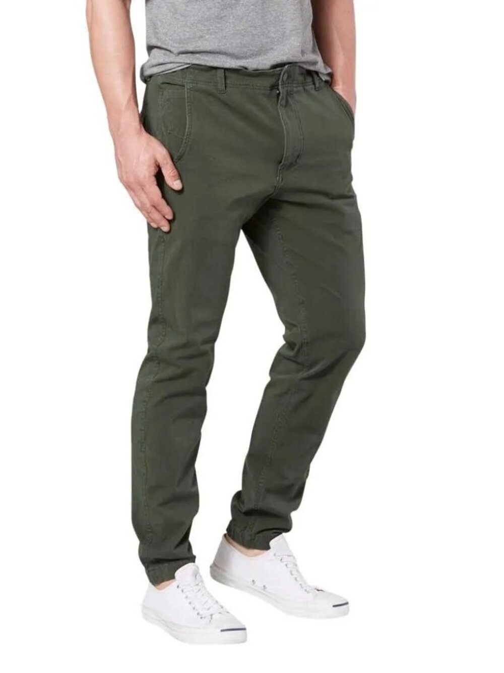 Dockers Men's Jogger Pants Olive Green New with Tags